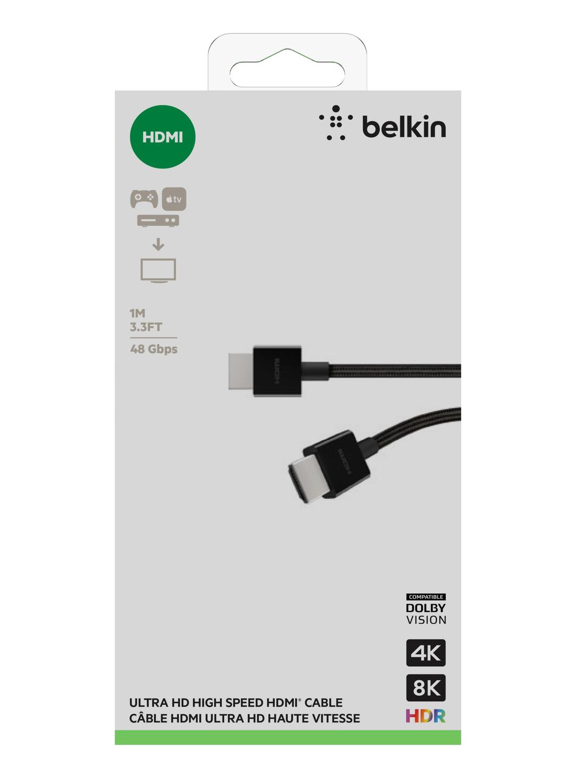 Cable Trenzado Hdmi 2.1 De 8K