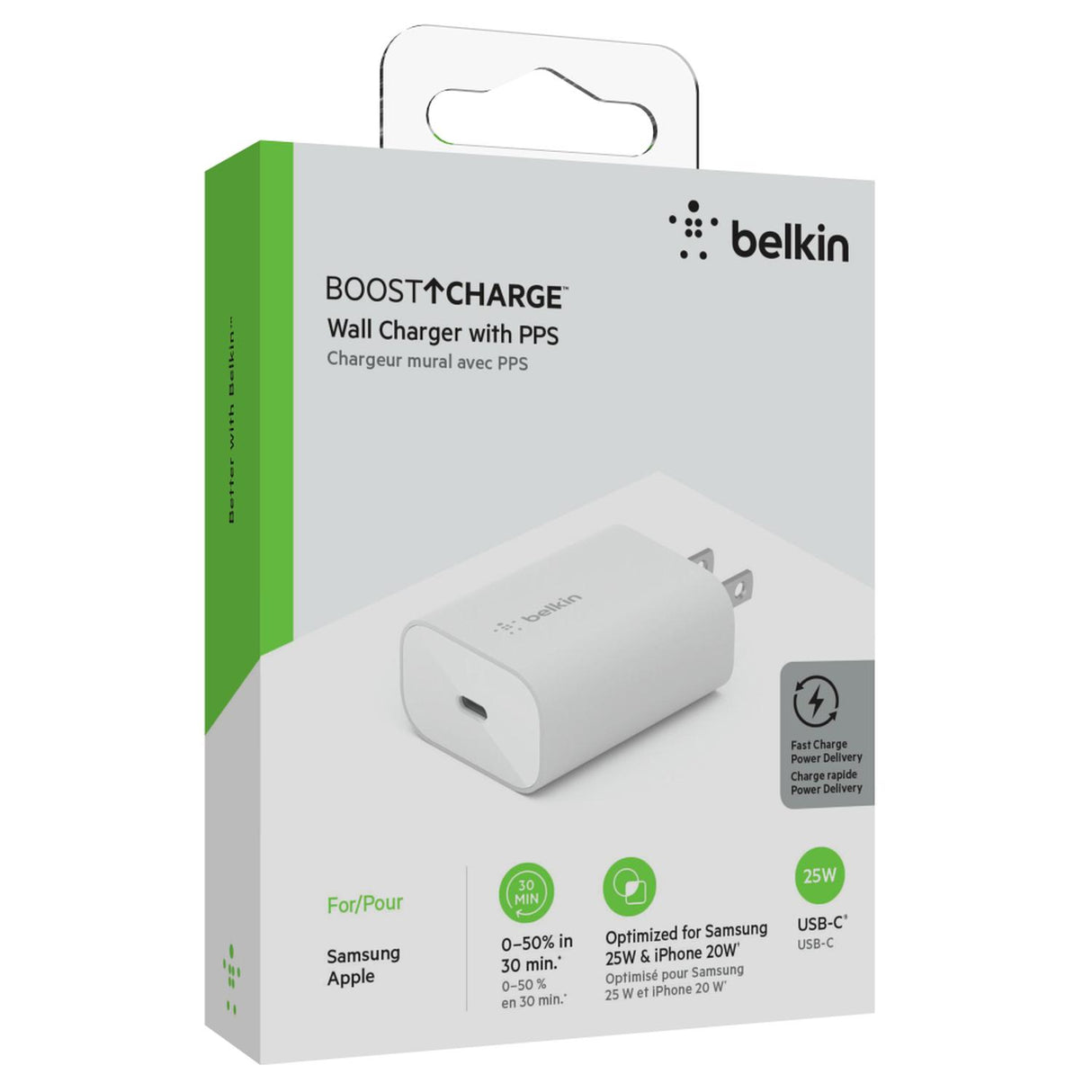 Cargador de pared Belkin USB-C 25W