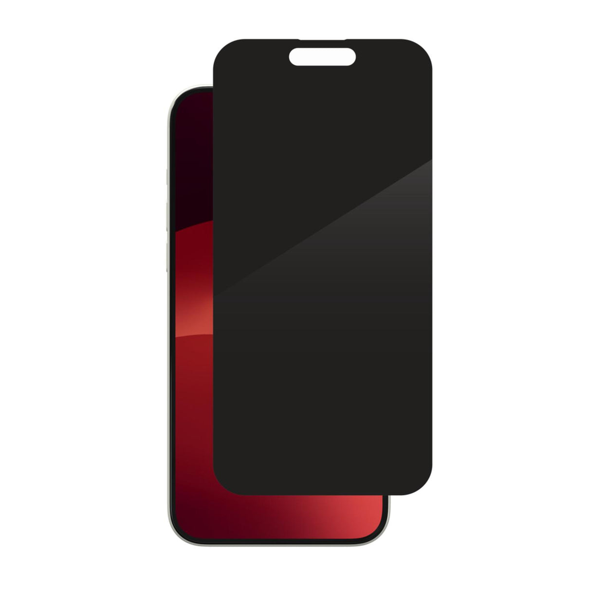 Mica Glass Elite ZAGG con privacidad 360 para iPhone 15 Plus