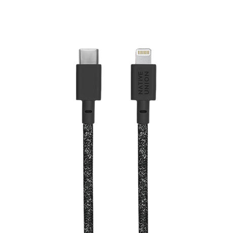 Cable Night Native Union USB-C a Lightning - Negro