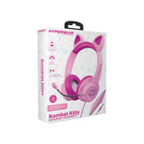 Kitty Gamer Wired Headphones-Pink