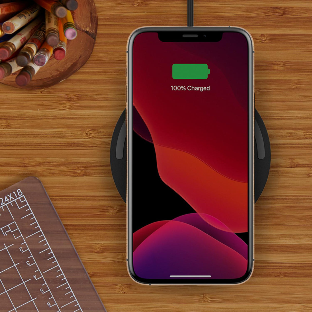 15W Wireless Charger Black