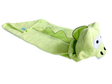 Crocodile-shaped children's towel, one-size-fits-all