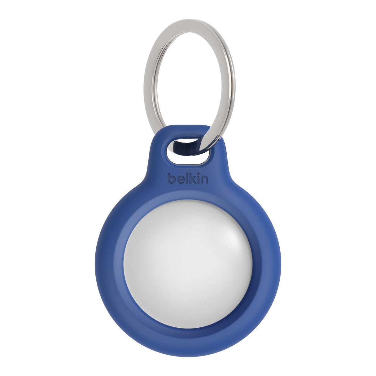 Holder with keychain for AirTag - Blue