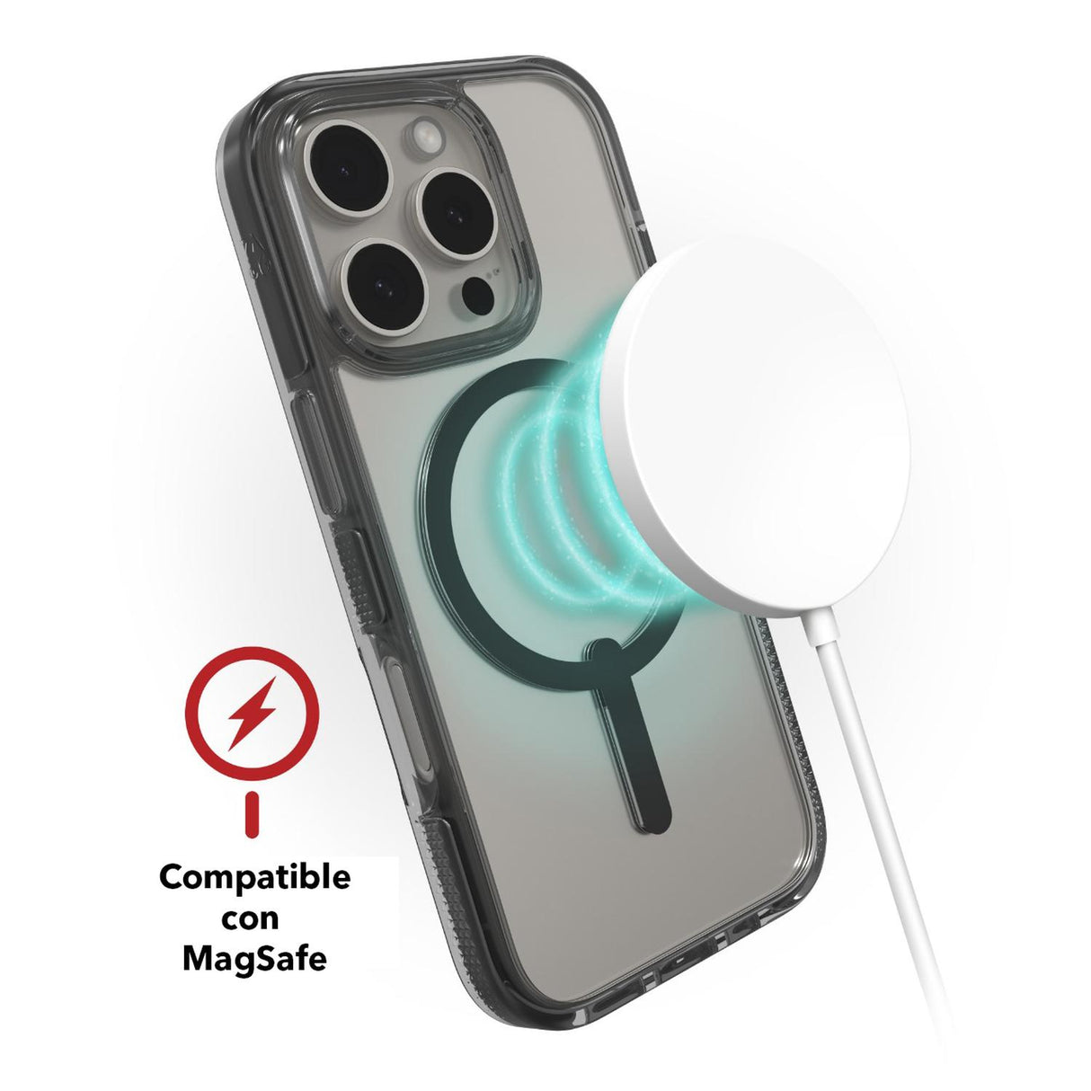 Funda Zagg Santa Cruz Snap con Magsafe para iPhone 16 Pro