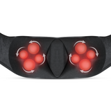 Life&amp;Care Neck Massager with Heat and 4 Nodes Black