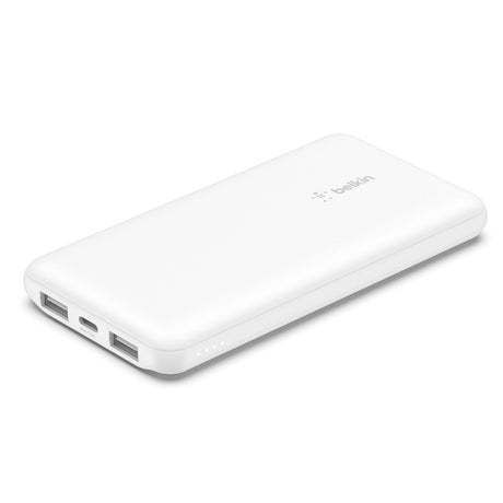 Power Bank De 10k Entrada Usb-A y C De 15w Belkin Blanco