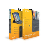 ZAGG KB MSGR Folio 2 Keyboard for iPad 10.9 10th Gen - Black