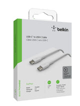 Cable USB-C a USB-C 1M Blanco BOOST↑CHARGE™