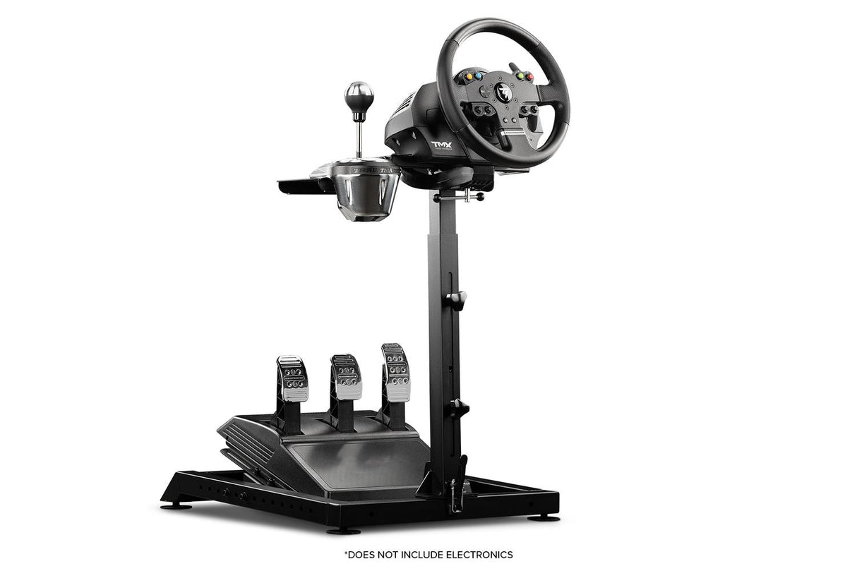 Support for Next Level steering wheel, pedals and levers.