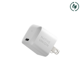 Bundle Wall Charger and Fast 30w CAC USB Cable White NATIVE UNION