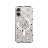 Funda Zagg Milan Daisies con Magsafe para iPhone 16