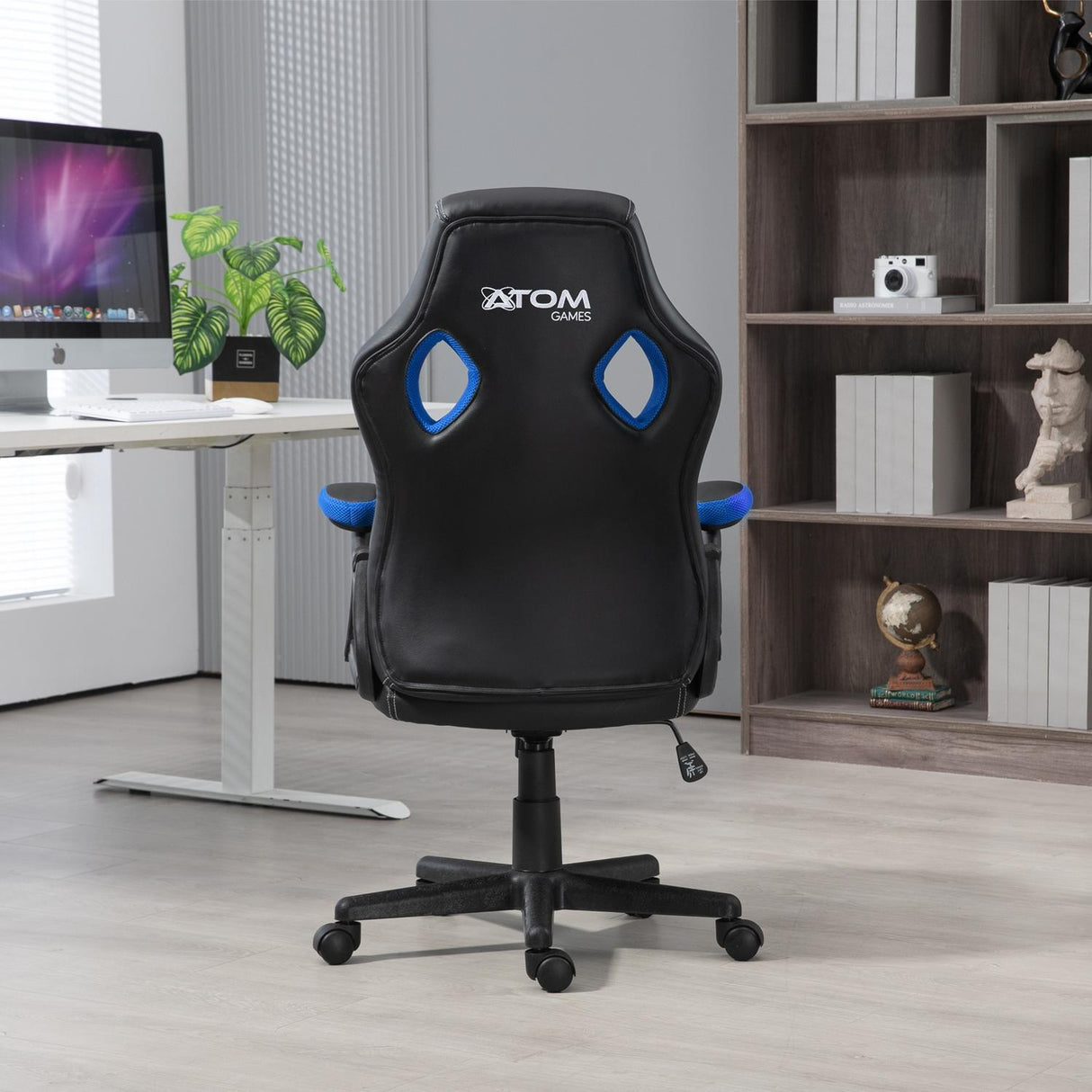 Silla Pc Gaming Azul Atomgames