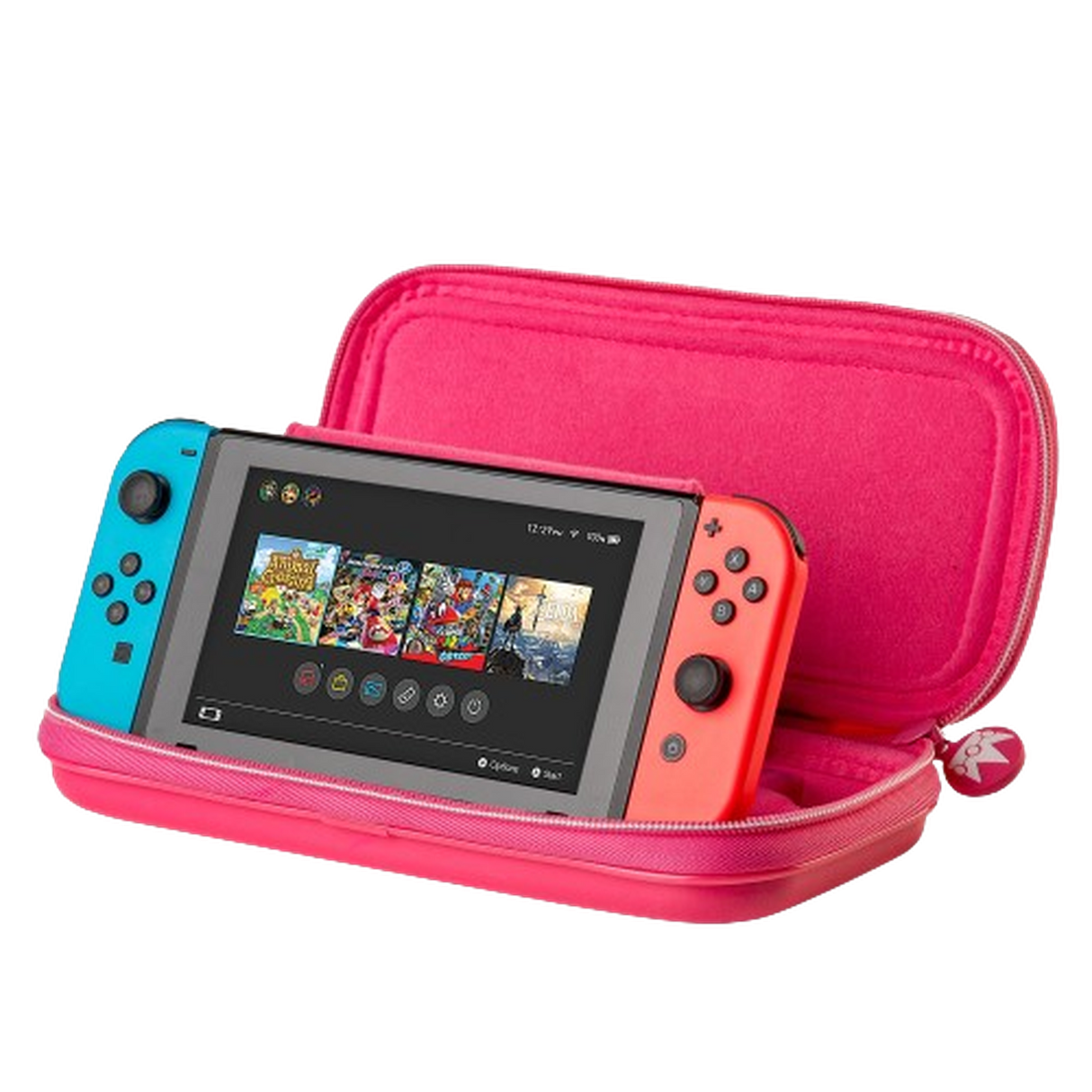 Estuche Nintendo Switch Princesa Peach Rosa Hori