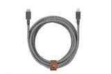 Lightning Cable - Type C Belt Kevlar Zebra 3M - Native Union