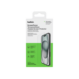 Mica de vidrio templado para iPhone 15 Plus y iPhone 14 Pro Max Belkin