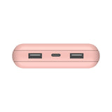 Batería portátil 20K USB C & A - Rosa