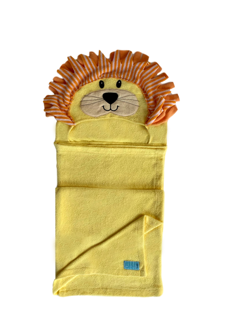 Children's towel in the shape of a lion, one size