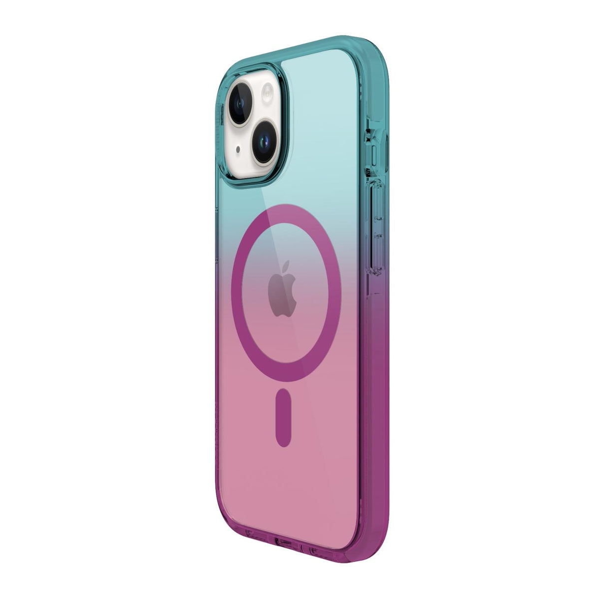 Funda Safetee Flow Azul y Rosa para iPhone 14 y 15 Plus