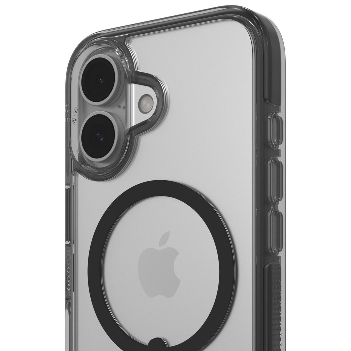 Funda Zagg Santa Cruz Snap Negro con Magsafe para iPhone 16 Plus