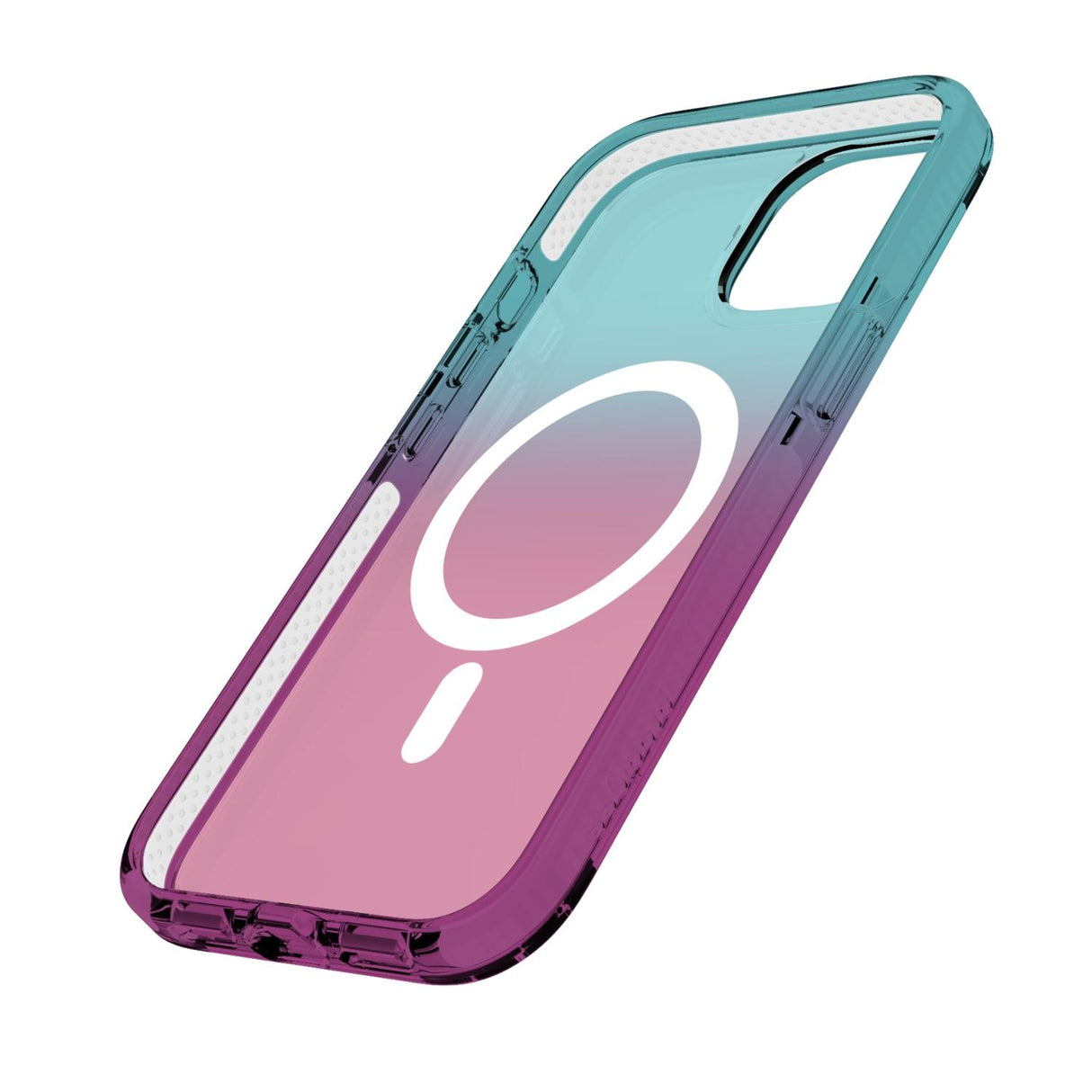 Funda Safetee Flow Azul y Rosa para iPhone 14 y 15 Plus