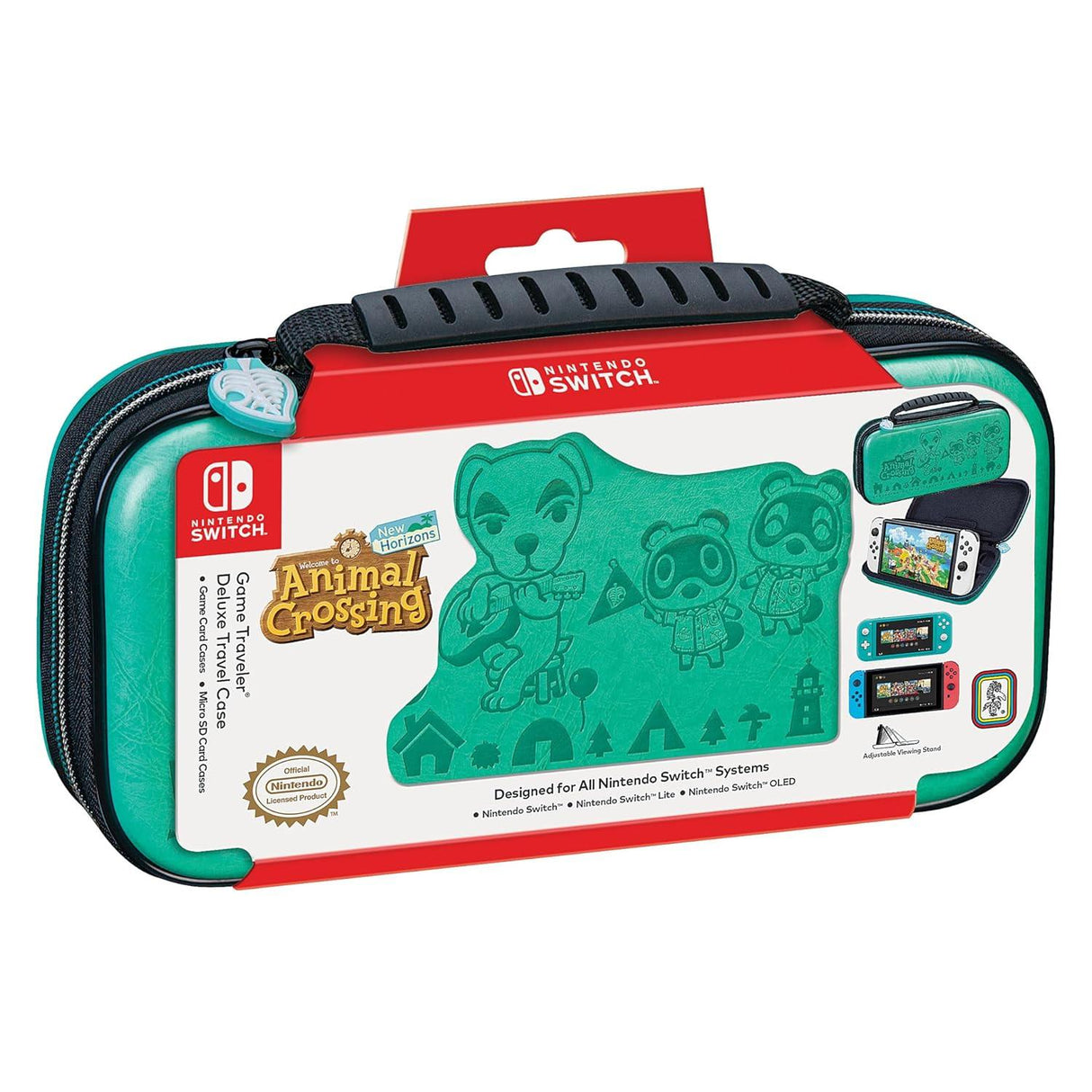 Funda RDS para Nintendo Switch Animal Crossing- menta