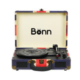 Bonn Bluetooth Record Player Suitcase -UK