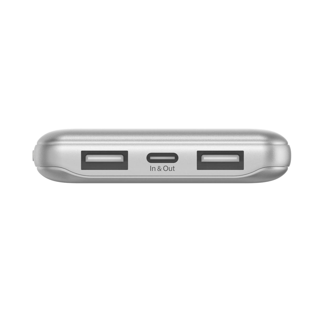 Power Bank 10k Usb-A and C Input 15w Belkin Silver