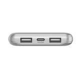 Power Bank 10k Usb-A and C Input 15w Belkin Silver