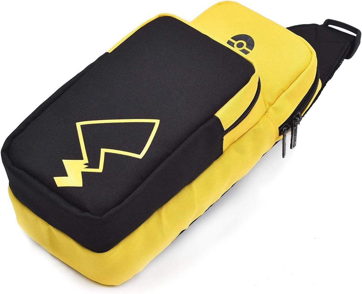 Estuche Para Nintendo Switch Adventure Pack Pokemon Pikachu Amarillo Hori