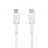 Cable USB-C a USB-C 1M Blanco BOOST↑CHARGE™