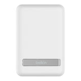 Banco de energía inalámbrico magnético 5K + soporte para IPhone 13 Pro, IPhone 12 - Blanco